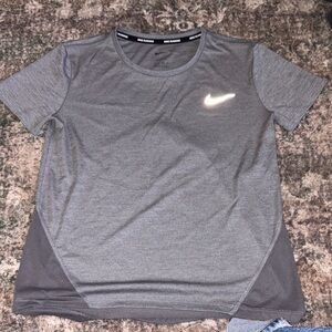 Nike Heather Gray Performance Tee